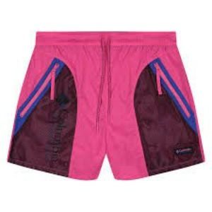 Columbia Riptide Omni-Shield Colorblocked Zippered Mesh Pocketed Shorts